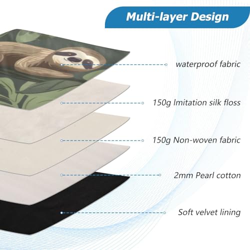 Funda para Laptop 13-14 Pulgadas con Diseño de Perezoso miniatura 4