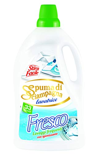 3 X Spuma Di Sciampagna Fresco Fresh Frisch Detersivo Per Bucato 1,980 Lt 33 Lavare Washe