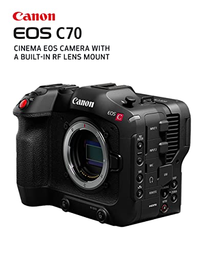 Canon EOS C70 cinema camera