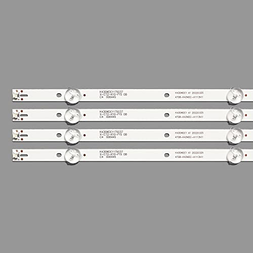 Kits de lámparas de TV y tiras de retroiluminación AOC LE43M3570 barras K430WDC1 A1