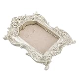 Charme vintage classique : le cadre en résine antique offre un charme vintage classique qui embellit n’importe quelle pièce