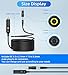 PROIMB DC 5.5 x 2.1mm + 7.9 x 5.5mm Car Charger Power Supply Cord, 12v -24v, 6.56 FT Car Cigarette Lighter Cable Male Plug to DC Connector, for Car DVR,Bluetooth Speakers,Camera,GPS,Laptop, black