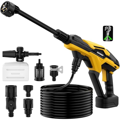 Cordless Pressure Washer for Dewalt 20V Battery, 800 PSI Portable Handheld Power Washer with...