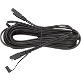 BatteryMINDer DCE25 DC Extension Cable - Heavy-Duty 16 Gauge - Black Zip Cord - Automotive SAE Bullet Connectors - Ideal Series - 25 Feet