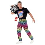 Morph 80s Fancy Dress Men, Mens 80s Fancy Dress, 90s Costume, Stag Do Costume, 1980s Costumes for Men, Mens 1980s Outfit, X-Large