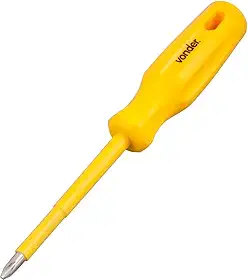 Chave Phillips Com Haste Isolada 1/4" X 4" Vonder.