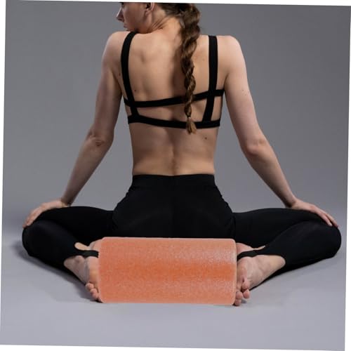Yoga Muscle Roller Stick, Epp Foam Fitness Massager para liberación muscular y relajación corporal, rodillo de yoga naranja de 30x15 cm para masaje miofascial miniatura 4