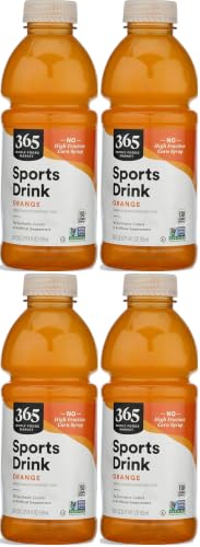 365 by Whole Foods Market, Sports Drink, Orange, 20 Fl Oz (Pack of 4) image 5