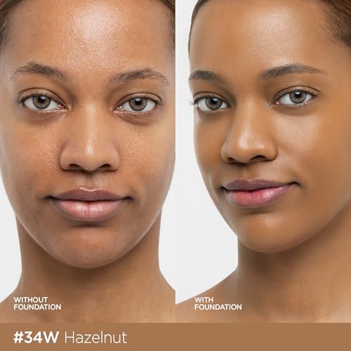 Image of JUNG SAEM MOOL Essential Skin Nuder Cushion | Natural Finish, Buildable Coverage Cushion Foundation by Korean Makeup Artist (Mini, 0.17 Fl Oz), 34W Hazelnut