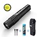 Produktbild LED Taschenlampe 1200 Lumen Seite Doppeltaster Handheld Licht USB Wiederaufladbar Taktische Taschenlampen CREE XP-L2 V6, WUBEN TO40R Wasserdicht IPX8 Light, 7 Modi, mit Akku, Super hell und kompakt