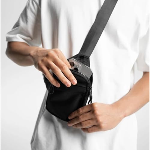  Concept Collective Travel Sling Bag Concept Global, Crossbody Bag with Multiple Pockets, Casual Daypacks (Black*2,Medium)2