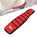 JFG RACING Gripper Seat Cover Skin Rubber Soft For For Honda CR125R 98-99 CR250R 1997-1999 - Red