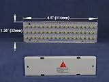 Water-Resistant Wide Spectrum LED Light - 4.5" L x 1.3" W x 0.7" H - Cool White/Soft White Color 400