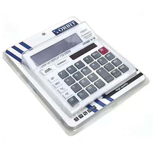 Image of OT-512 WTC Orbit Check and Correct Calculator White Color (Pack of 1)