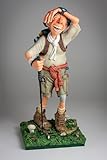 The Hiker Figurine 15.35'' The Comic Art Forchino Profession Sculptures Original Licensed and Limited Edition Model FO85551