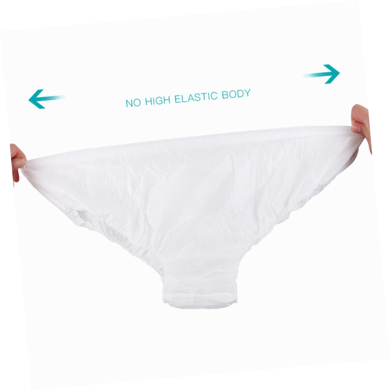 Bragas Desechables para Mujer 100 Unidades, Tejido No Tejido, Color Blanco