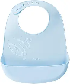 Babador de silicone com Cata-migalhas Twibex