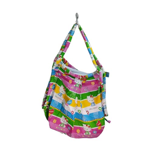 Image of Cotton Baby Travelling And Folding Swing Cloth With Mosquito Net Regular Cradle Cloth /Zula /Parna Cloth For Newborn Baby Girl /Infant Kids(Pink)