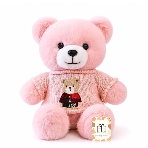 Festive HUES Pink Soft Plush Teddy ...