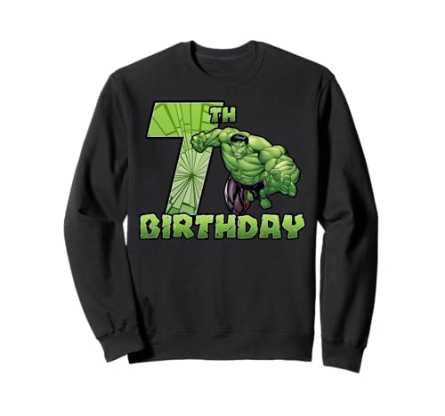 Sweat Avengers Hulk 7 ans pull enfant résistant qui ne rétrécit pas