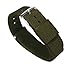 22mm Army Green Standard Length - BARTON Watch Bands - Ballistic Nylon NATO® Style Straps