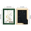 CORE ART 5x7 Picture Frames Green Photo Frames Set of 2, 5