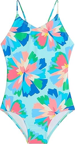 Image of Kanu Surf Girls' Hurricane Beach Sport UPF 50 One Piece Swimsuit