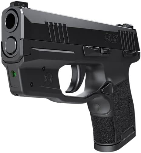 Sig Sauer LIMA365 Laser Sight, P365, Compact, Green, Black