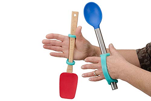 Eazyhold Silicone Adaptive Aid (Infant To Adult) For Limited Hand Function, Poor Grip, Limb Loss, Cerebral Palsy, Stroke, Tremors, Arthritis, Als. (Therapist -Teacher 7 Pack) #TOP4