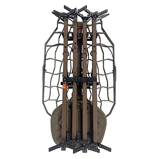 Lone Wolf HRS, Alpha Hunt Ready Treestand System, Climbing Sticks, Quiver, Leveling Function, Mobile Hunting, Outdoor