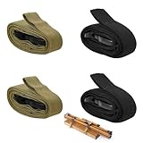 SquEqu 4 Pack Utility Strap with Quick-Release Buckle Nylon Tie Down Straps Sleeping Bag Straps for Camping Backpacking Sleeping Bags Camping Sleeping Pad Folding Camping Table Bed Roll Backpack