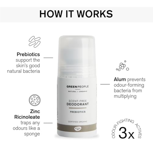 Green People Scent Free Deodorant 75ml | Natural & Organic Sensitive Deodorant | Gentle Deodorant for Men & Women with Sensitive Skin | Unperfumed, Paraben Free & Ethanol Free | Cruelty Free & Vegan - Image 3