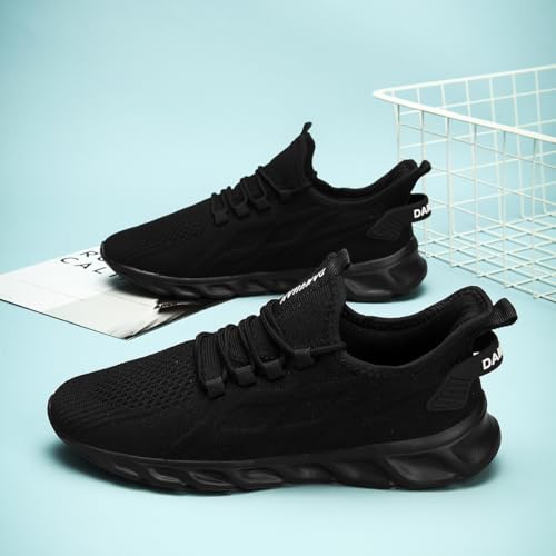 Image of Mens Walking Shoes Tennis Sneakers Running Workout Jogging Rubber Athletic Sole Ultra Light Breathable Comfortable Non Slip Fashion