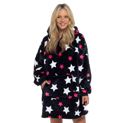 Couverture à capuche étoiles A2Z pour cocooning d'hiver dans votre canapé - 3