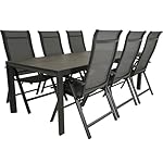Gartentisch Murcia Negro Keramik