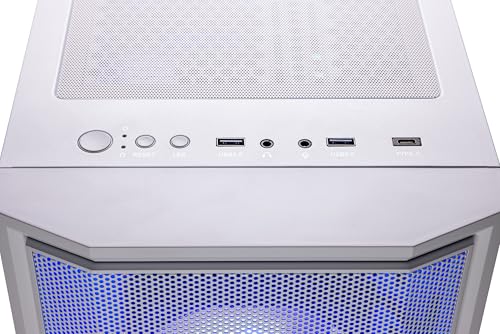 Image of Skytech Gaming Archangel Gaming PC, Intel i5 14400F 2.5GHz, NVIDIA RTX 5060, 1TB NVMe SSD, 32GB DDR4 RAM 3200, 650W Gold PSU, Wi-Fi, Win 11, Desktop