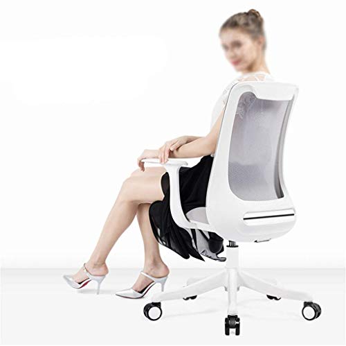 Creative Simplicity Comfortable Home Computer Chair, Lift Chair with Wheels for Bedrooms Book Room Library Student Study Chair Easy to Move Armchair, lsxysp, b, 49.550.597-105CM - Image 6