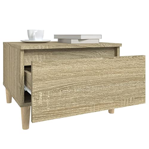Table d'appoint bois d'ingénierie pour optimiser le rangement des petits espaces
