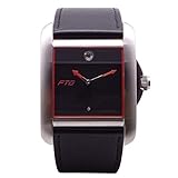 Luxury Health Care Hybrid SmartWatch Aces, Swiss Movement, Stainless Steel, Italian Leather Strap, Blood Pressure, Heart Rate, Blood Oximeter, Atrial Fibrillation, Risk Alert, Water Resistant 50m