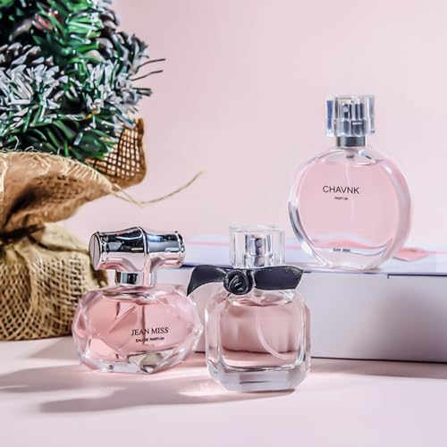Gbbazu 3Pcs Perfume Set, Eau De Parfum for Women, Fragrance Spray Set Perfume Parfum Gift, Femme Perfume Spray Ladies Long Lasting Perfume, Long-Lasting Perfume Day or Night Scent Casual Perfume 30ML - Image 3