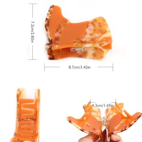 Personalized Wild Cowboy Boots Acetate Hair Claw Clip Mother Day Gift Birthday Present 1 Piece