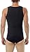 Underworks Mens Compression Tanksuit Girdle Shirt 4X White