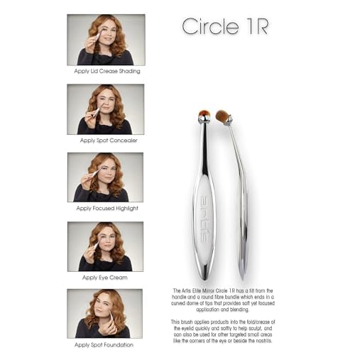 Artis Elite Circle Brush 1R in Rose Gold, 1 Pc Makeup Brush