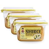 Shiro Miso Japonés 300g – Pasta de Soja Fermentada Suave – No GMO – Ideal para Sopa Miso, Salsas y Recetas Japonesas – Importado de Japón - Pack Laborawi (3 x 300g)