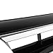Three T Car Front Center Grille for Mercedes Benz CLS-Class W219 CLS500 CLS550 CLS600 2004-2008, 3 Fin Style, Gloss Black