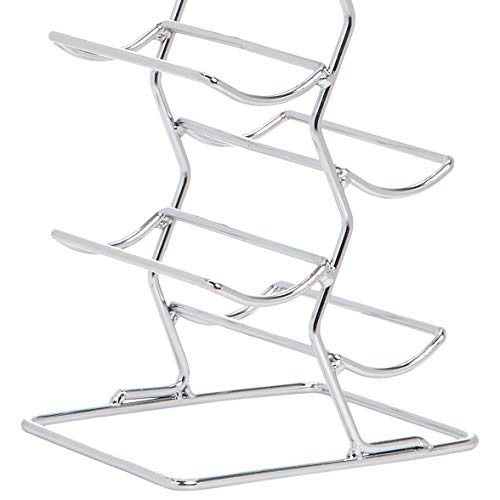 Amazon Basics - Wijnrek in moderne stijl voor 12 flessen, 74 cm, chroom - Afbeelding 5