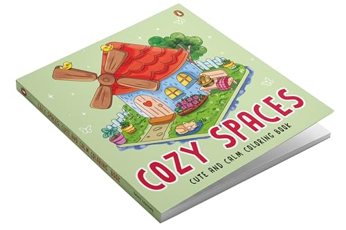 Image of Cozy Spaces - Cute and Calm Coloring Book: Cute & Cozy Coloring Book for All Ages | Illustrations for Mindfulness & Art Therapy with Practice Pages & Quick Tips I For Stress Relief and Mindful Creativity | Select Learning