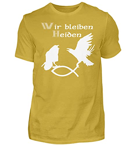T-Shirt Homme Jaune XXXL Hugin & Munin pour rester à l'aise au quotidien avec élégance