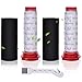Rebrithcare 2 Stück Waschbare Filter für Bosch Athlet 25.2v Staubsauger Filter für Bosch Athlet Zoo'o BCH6ZOOO Pro Animal Ersatzteile Akkusauger BCH6L2560 BCH6L2561 Ersatzfilter Flexxo Serie 4 Zubehör