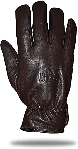 Universe Archery Leather Archery Glove | Handmade Shooting Hunting Five Finger Gloves | Recurve Bow Archery Cow Hide Leather Gloves | Excellent Fitting #TOP1